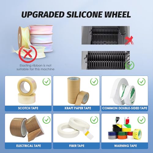 Frifreego Automatic Tape Dispenser, Electric Ribbon Cutting Machine