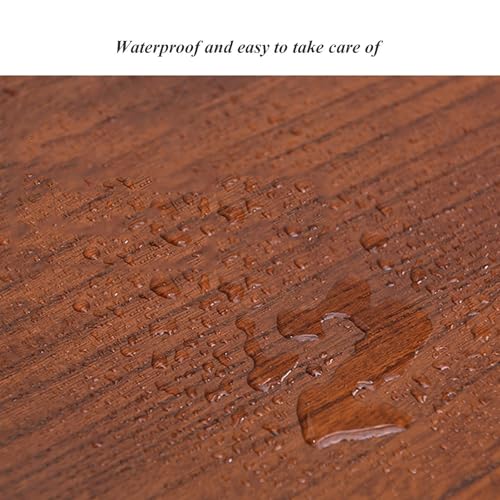 NUHSLF Wooden Desktop File Cabinet - Lockable Storage Nizer with Drawers Stylish Home Office Supplies Countertop File Storage Box for Efficient Tabletop Nization (D-40 * 28 * 22Cm)