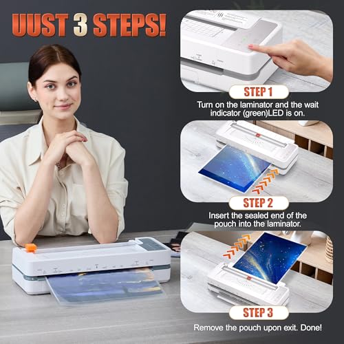 Chilino 13" 4-Roller Commercial 11x17 Laminator Machine,3-10 Mil Thickness