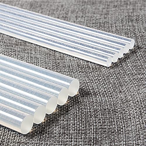 ZTBH Hot Melt Glue Sticks 50 pcs/lot Hot Melt Glue Stick, 11mm*190mm for Glue Gun Adhesive Sticks, for Art Craft Hand Hot Melt Glue Rod Melt Glue Stick (Diameter : 11x190mm(50 pcs))