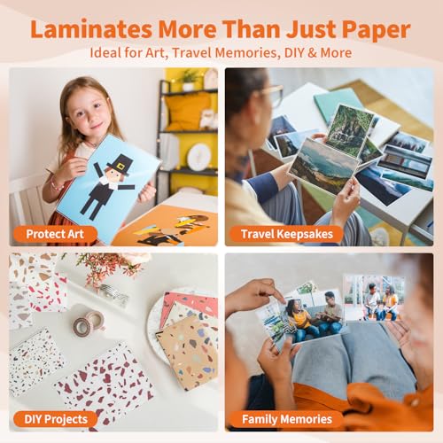 Binditek 200 Pack 5 Mil Thermal Laminating Pouches, 9x11.5 Inches Laminating Sheets, for Letter Size, Ultra Clear, Glossy, Hold 8.5x11 Inches, Heat Seal, School Office Supplies