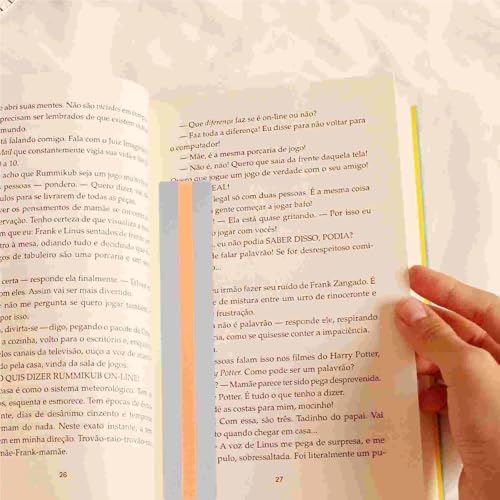 Reading Tracker 48pcs Reading Guide Strips Bookmarks Colored Lamination Tracking Rulers Dyslexia Bookmark Strip Page Marker Students
