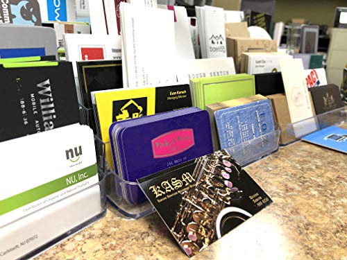Upload Your Own Design - Custom Business Cards - Matte Finishing. (250pcs to 2,500pcs), 16pt cover (350gsm-Thick paper), MADE IN U.S.A.