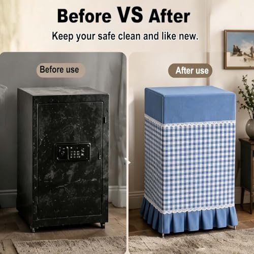 Safe Cover Disguise Cabinet, Features Pattern & Zipper Design