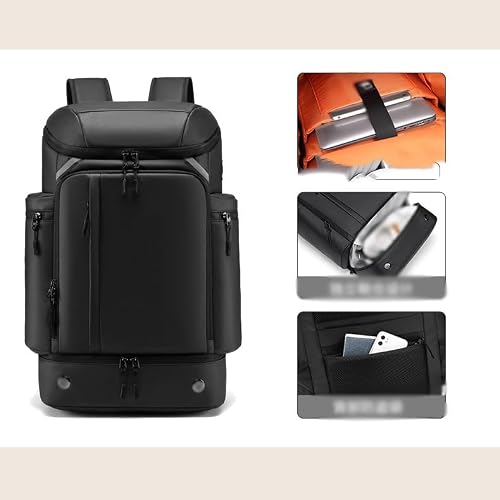 WERFOGH Outdoor Waterproof Travel Backpack for, Laptop Bag, Climbing, Sports, Hiking Rucksack
