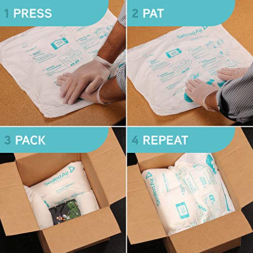 Sealed Air Instapak Quick RT, #20 Bag for 10"x10"x10" Box, Easy to Use, The ultimate protection for fragile shipments, Foam Packaging Bags (Pack of 36) (IQHRT00-20)