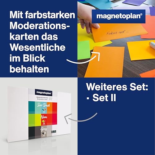 magnetoplan Presentation Cards, Set 1 (Set Dawn, Rainbow + Sea) | 750