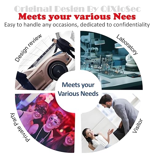 QiXioSEC OPENVOID Phone Security Stickers (2.36+0.394) X1.57, 100 Pieces