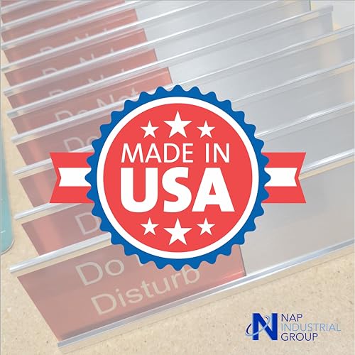 Numbered Conference Room Slider Signs, 10" x 2", Silver (Conference Room 4)