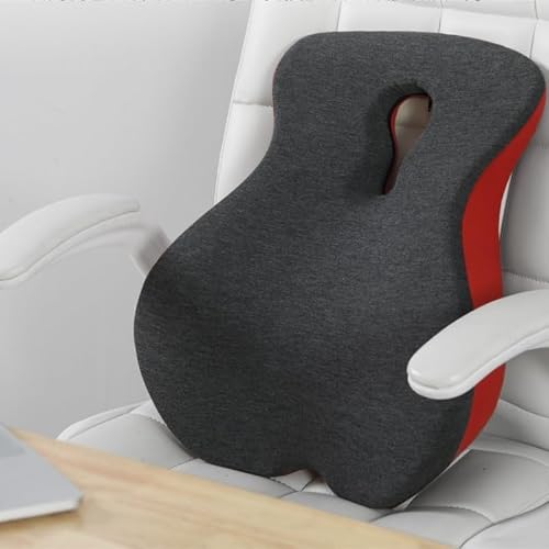 QVEZPRYX Polyester Seat Cushion the Waist Support Office Chairs for Long Periods of Sitting