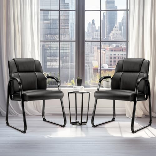 DUMOS Waiting Room Chairs Set of 2, Office Guest Chair for Reception