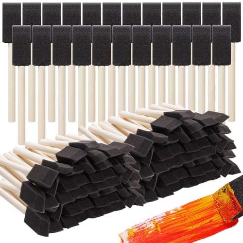 240Pcs Foam Paint Brushes 1 Inch Bulk Foam Brush Sponge for Painting Craft