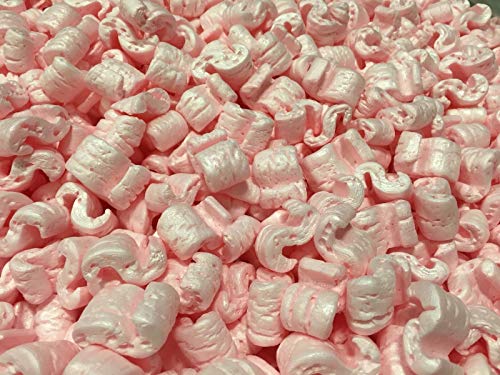 Packing Peanuts Shipping Anti Static Loose Fill 150 Gallons 20 Cubic Feet Pink