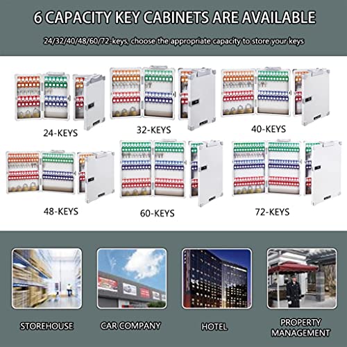 key storage cabinet, Wall Mount Combination Lock Key Cabinet(40-keys)
