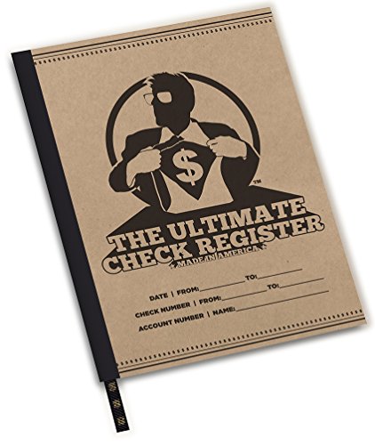8-1/2" x 11" Large Checkbook Register, Check Register for Checkbooks (Size: 8-1/2x11)