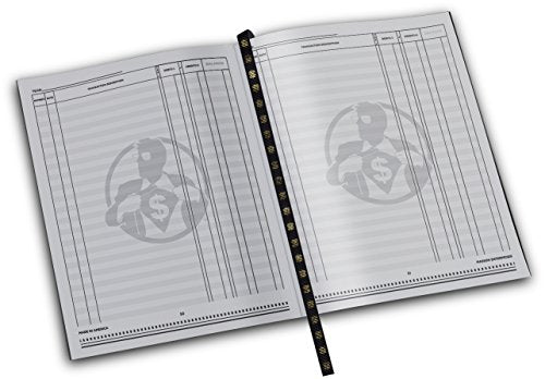 8-1/2" x 11" Large Checkbook Register, Check Register for Checkbooks (Size: 8-1/2x11)