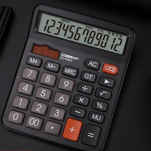 Calculator Solar 12 Bit Large Screen Power Supply Computer Wholesale Office Dedicated