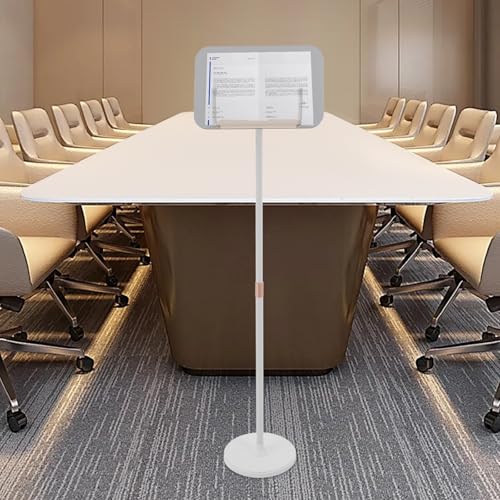 Podium Stand Portable Lectern Podium Stand Height Adjustable Mobile Podium