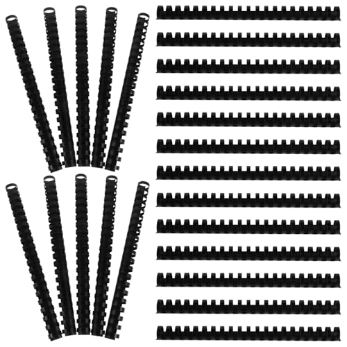 100pcs Plastic Binder Rings for Loose Leaf, Book Rings, Small Key Rings