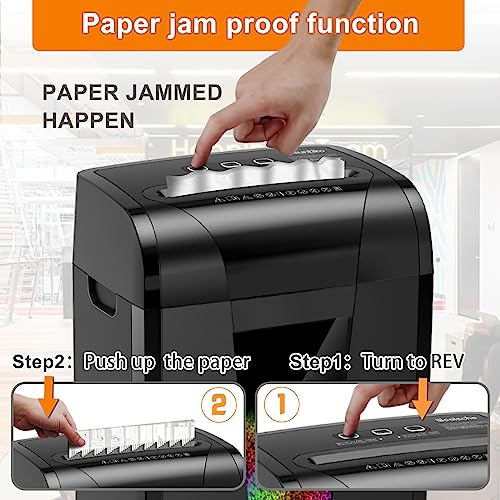 Suntiko 18-Sheet Heavy Duty Cross Cut P-4 Paper Shredder