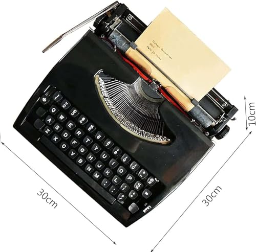 ntumLeap Typewriter Old Fashioned Manual Writers Home Office Study Room Desk Portable Easy Use,Black