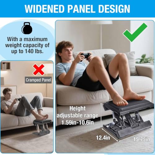 Adjustable Foot Rest Under Desk for Office,Home, Gaming & Study