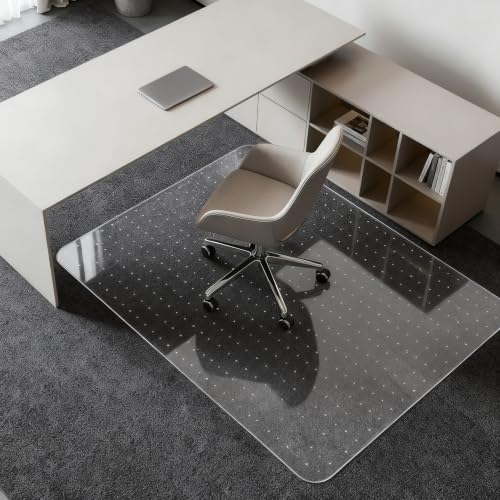 Kuyal Desk Chair Mat for Carpet, 36'' x 48'' Rectangle