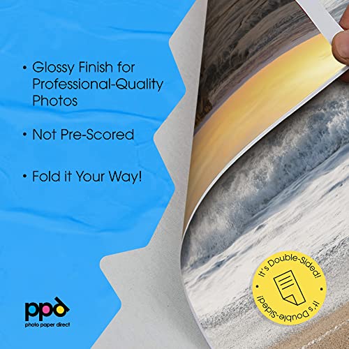 PPD Inkjet Photo Quality Gloss Double Sided Brochure Paper A4 140gsm PPD-72