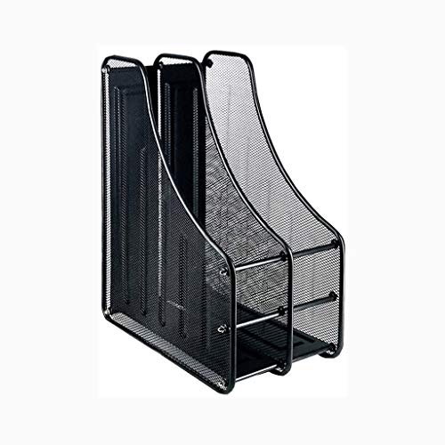 AFPSDLFJDLS File Folder Racks and Magazine Holder, Section Newspaper Holder Magazine File Storage for Office Home Decoration