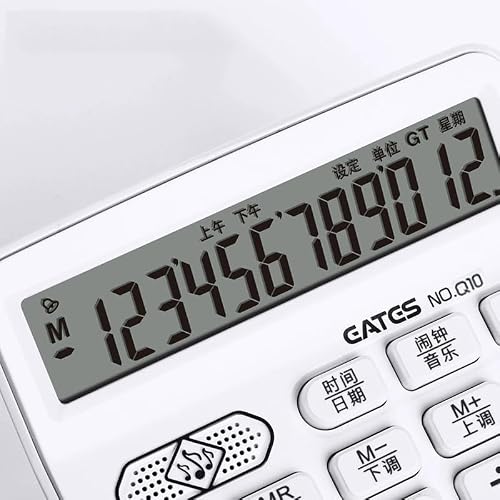TEOYETTSF Calculator Voice 12 Bit Large Screen Personalized Finance Office Computer