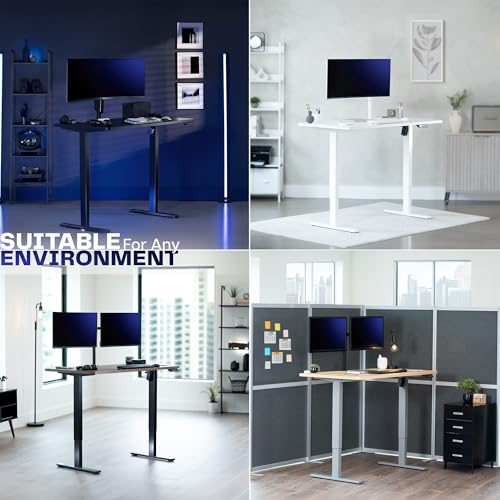 VIVO Black 60 x 30 in Standing Desk, DESK-KIT-1B6B-30