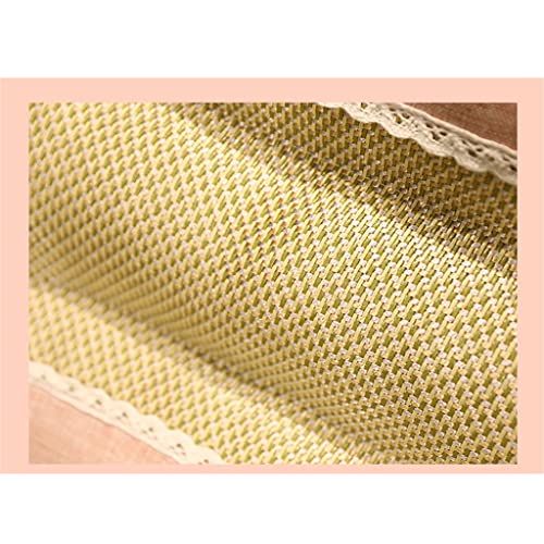UOHLCX Mat Seat Cushion Waist Back Office Chair Heightened and Thickened Female(D)