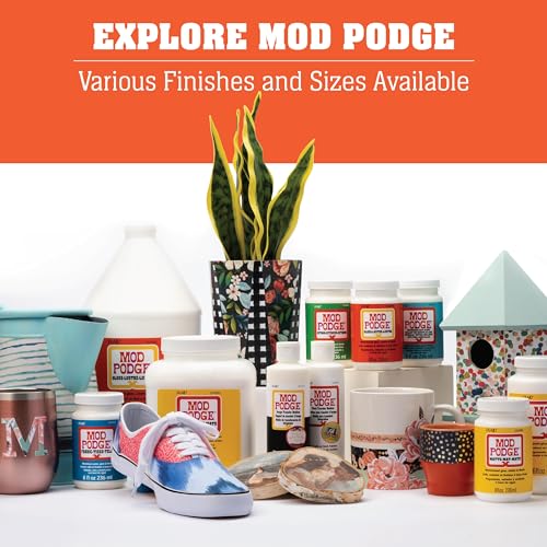 Mod Podge CS11304 Waterbase Sealer, Glue and Finish, 128 oz, Matte