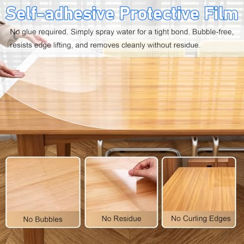PYYDJQ Clear Contact Paper Peel and Stick for Furniture