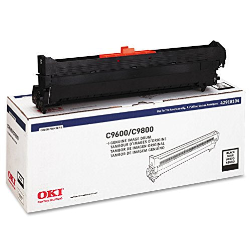 OKI 42918104 42918104 Drum, Type C7, Black