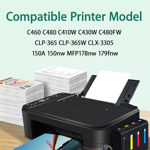 JC96-06292A Transfer Belt Unit Replacement for C460 C480 C410W C430W C480FW CLP-365 CLP-365W CLX-3305 150A 150nw MFP178nw 179fnw Printers(1 Pack)