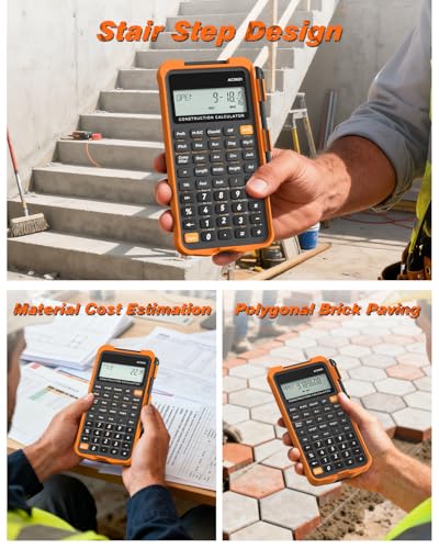 ROATEE Construction Calculator with Writing Tablet Industrial & Scientific