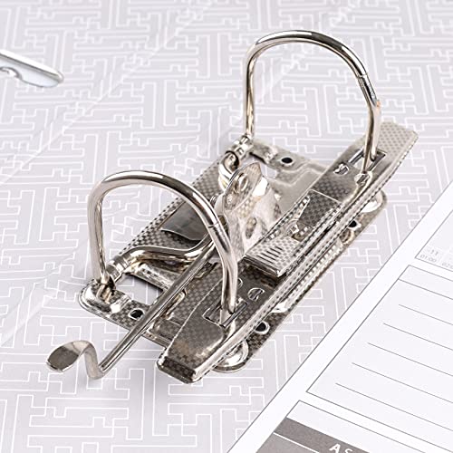 OFFICER PRODUCTS Pack of 24 Folders Yellow DIN A4 / 50 mm/Paper Cardboard/Plastic Cover PP Slot Folder Office File Cardboard Folder Metal Edge Protection