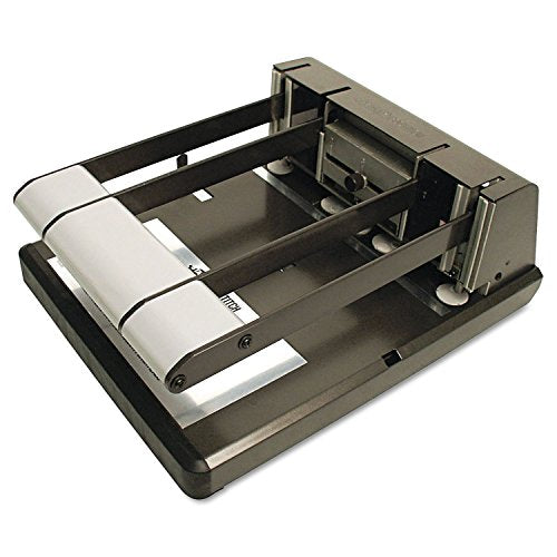 Bostitch 03200 Xtreme Duty 2-3 Hole Punch, 160-Sheet Capacity, Black/Silver