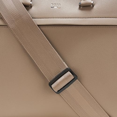 BOSS, Ray Soft Friendly Leather Brief Case, Garden Moss Green, One Size
