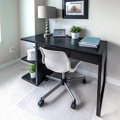 Floortex® Ultimat® Strong Polycarbonate Rectangular Chair Mat for Low Pile Carpets - 48" x 60"