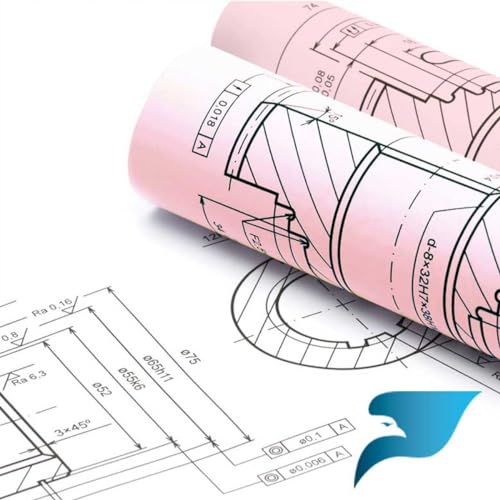 Alliance Wide Format Paper 30" x 500' Pink Bond Engineering 20lb | 92 Bright | 2 Rolls | 3" Core