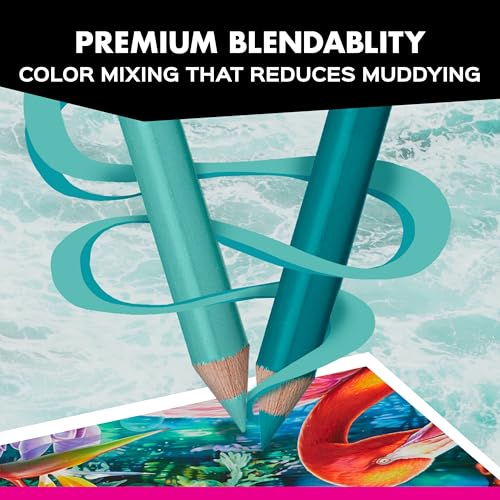 Prismacolor Premier Colored Pencils, Soft Core, Assorted Colors, 72 Count - Durable, Vibrant, Ultra-Smooth, Adult Coloring, Drawing, Sketching, Arts & Crafts