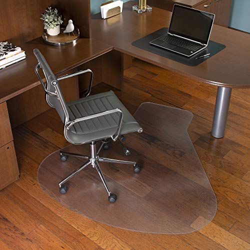 ES Robbins Everlife Hard Floor Chair Mat, 54"x60", Clear