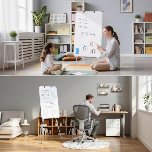 MAKELLO White Board Stand 36x24 in, Portable Whiteboard Easel