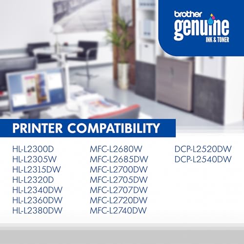 Brother Genuine Standard Yield Toner Cartridge, TN630, Replacement Black Toner, Page Yield Up to 1200, Amazon Dash Replenishment Cartridge
