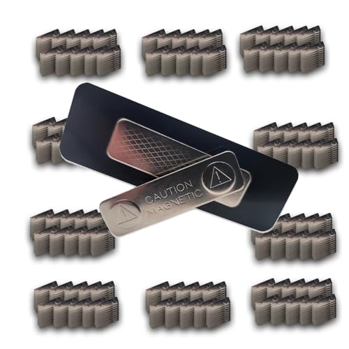 Adhesive Name Tag Magnets, Strong Magnetic Fasteners for Badges (1000 Pack)