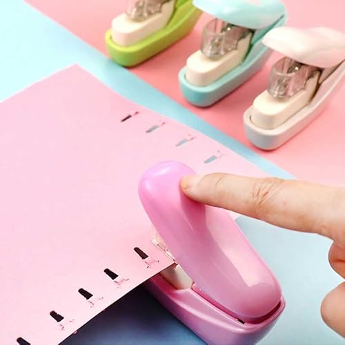 OEKFVCHVZ Staple-Free Stapler Office Student Stationery Paper Document Binding Machine Tool Supplies