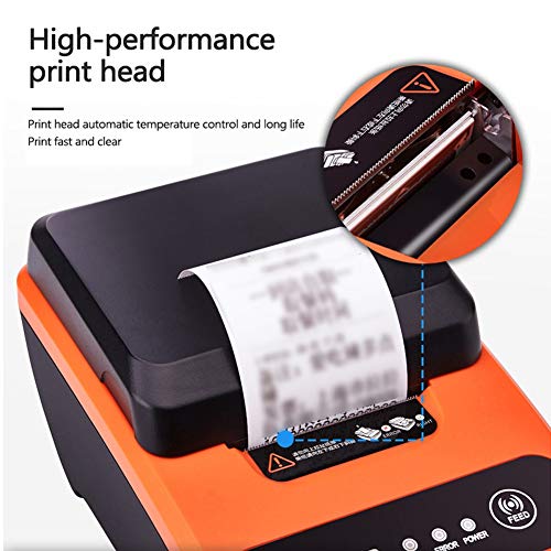 UIOLCFG Thermal Label Printer Portable Quality BT Qr Code Sticker Barcode Clothing Printers