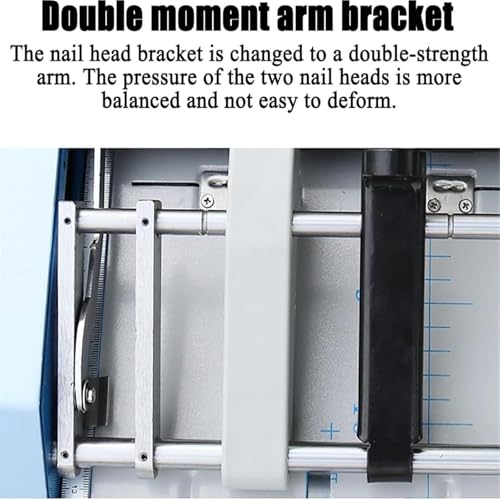 Booklet Maker A3 Paper Folder Stapler Machine,Brochure Stapler Folding Machine,Booklet Making Machine A3 Paper Bookbinding and Folding Booklet Stapling for Printing Factories and Schools